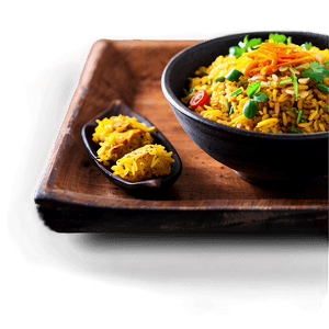 Turmeric Fried Rice PNG wes63 PNG with transparent background
