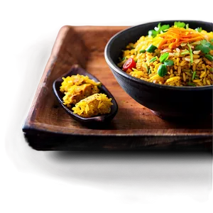 Turmeric Fried Rice Png Wes63 PNG Image