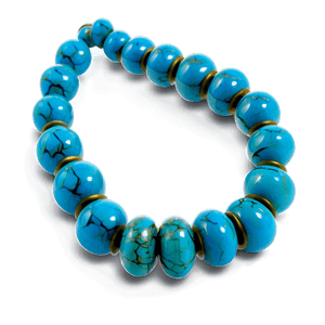 Turquoise Beads PNG 97 PNG image with transparent background