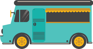 Food-truck - Street Food Truck Clipart, HD Png Download PNG with transparent background