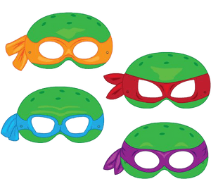 Turtle Teenage Mutant Turtles Mask Ninja Leonardo Clipart - Ninja Turtle Mask Vector, HD Png Download PNG image with transparent background