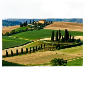 Tuscany Landscape Italy Png 50 PNG Image