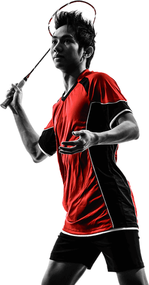 Tweets By @findaplayer - Playing Badminton Badminton Player Png, Transparent Png PNG image with transparent background