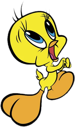 Tweety Bird Cartoon Character PNG Image