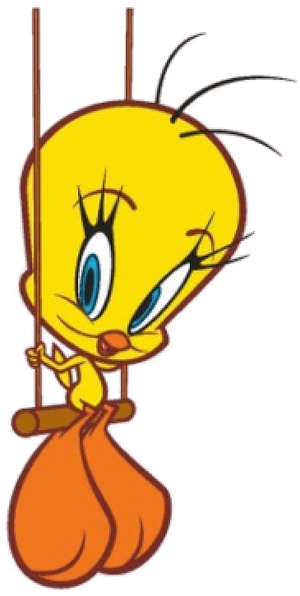 Tweety 'Title='tweety - Looney Toon Tweety Bird, HD Png Download PNG image with transparent background