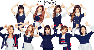 Twice Png Pack {signal 2017} Hd By Soshistars - Twice Signal Png, Transparent Png PNG image with transparent background