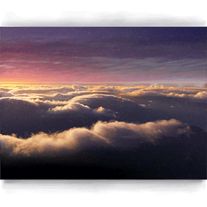 Twilight Cloudy Horizon PNG lih PNG with transparent background