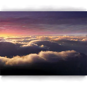 Twilight Cloudy Horizon Png Lih PNG Image