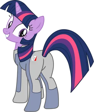 Twilight Sparkle Animated Character PNG Image