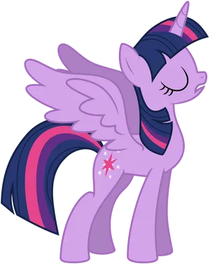 Twilight Sparkle My Little Pony Vector PNG Image