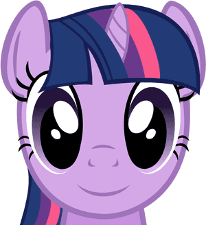 Twilight Sparkle Face By Maybyaghost - Draw Twilight Sparkle Face PNG