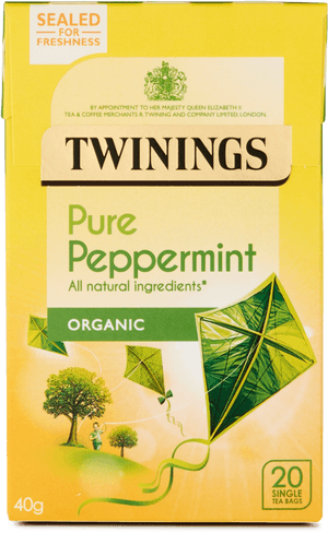 Twinings Pure Peppermint Tea, HD Png Download PNG