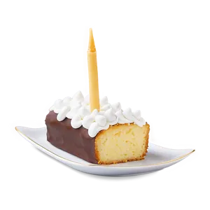 Twinkie Birthday Candle Celebration PNG Image