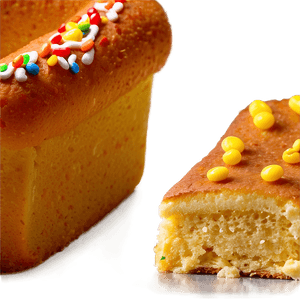Twinkie Cake Close Up PNG