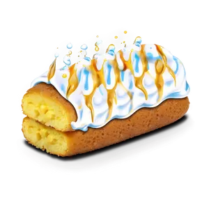 Twinkie Cream Filled Snack Cake PNG Image