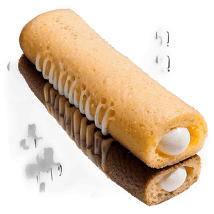 Twinkie Cream Filled Sponge Cake PNG