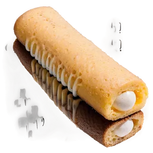 Twinkie Cream Filled Sponge Cake PNG Image