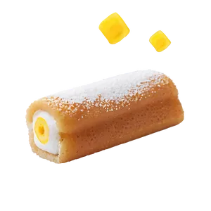 Twinkie Sponge Cake Cream Filling PNG Image