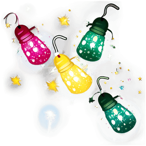 Twinkling Christmas Lights PNG 72 PNG image with transparent background