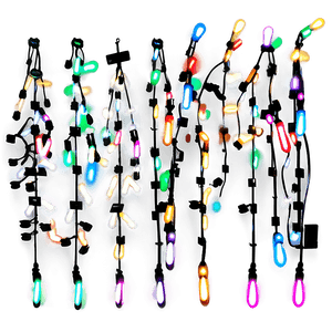 Twinkling Christmas Lights PNG pen PNG image with transparent background