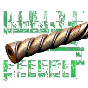Twisted Metal Rods PNG qow PNG image with transparent background