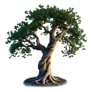 Twisted Oak Tree Png Cao15 PNG Image