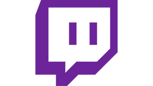 Twitch Logo Purple Background PNG Image