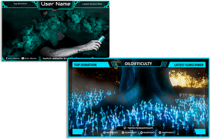 Twitch Overlay - Led-backlit Lcd Display, HD Png Download PNG image with transparent background
