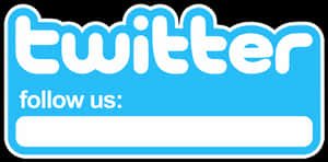 Twitter Follow Us Button PNG image with transparent background