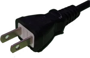 Two Prong Power Plug PNG Image