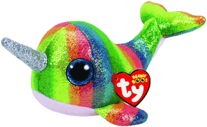 Ty Beanie Boo Nori Narwhal - Nori Narwhal Beanie Boo PNG image with transparent background