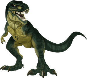 Tyrannosaurus Rex Illustration Jurassic PNG image with transparent background