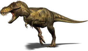 Tyrannosaurus Rex Roaring PNG Image