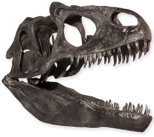 Tyrannosaurus Rex Skull Fossil PNG Image