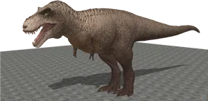 Tyrannosaurus Rex3 D Model PNG Image