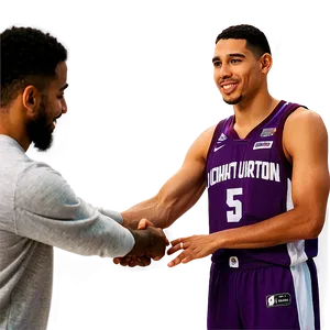 Tyrese Haliburton Signature Handshake Png Vwq PNG Image