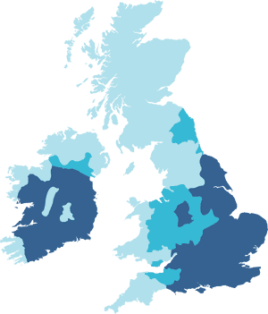 Uk Hard Water Map - Water Hardness Map Uk, HD Png Download PNG image with transparent background