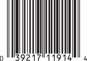 U P C Barcode3921711914 PNG Image