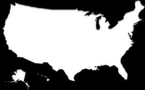 Blind Map Of Usa Svg Black And White Library - St Louis On A Map, HD Png Download PNG