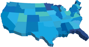 Clip Art 3d Map Of Usa - 3d Usa Map, HD Png Download PNG image with transparent background