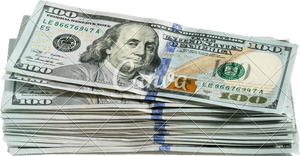 Design Photos By Canva - 100 Dollar Bill Transparent, HD Png Download PNG