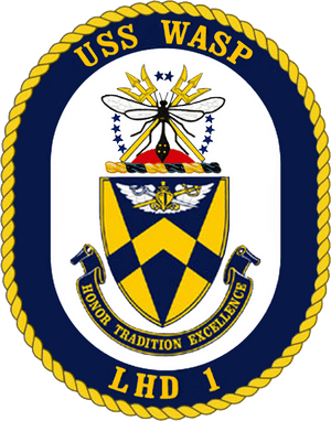 U S S Wasp Crest L H D1 PNG