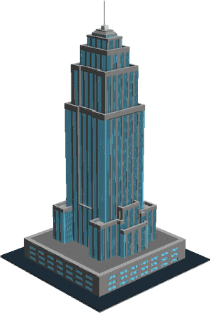 Ucs Empire State Building - Tower Block, HD Png Download PNG image with transparent background