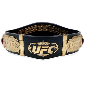 Ufc Elite Championship Belt Png 06132024 PNG Image