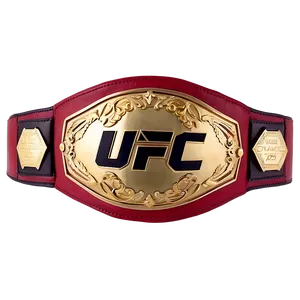 Ufc Fighter Championship Belt Png 35 PNG Image