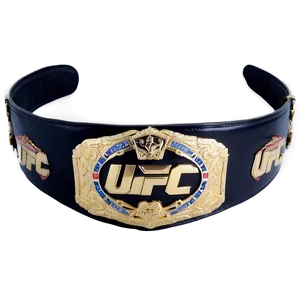 Ufc Iconic Champion Belt Png Tsn PNG Image