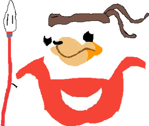 Ugandan_ Knuckles_ Meme_ Art PNG Image