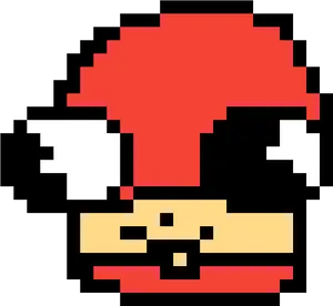 Ugandan_ Knuckles_ Pixel_ Art.png PNG Image