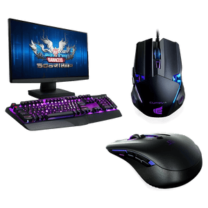 Ultimate Gaming Setup PNG 06112024 PNG with transparent background