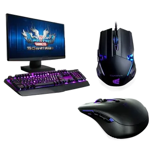 Ultimate Gaming Setup Png 06112024 PNG Image